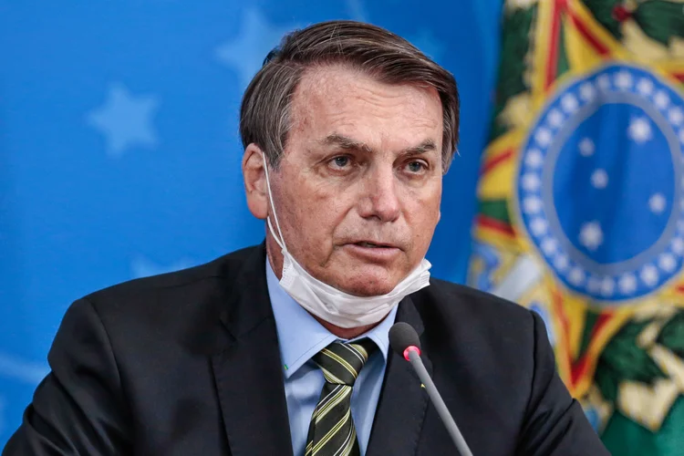 O distanciamento social é um dos principais pontos de divergência entre Bolsonaro e Mandetta (Carolina Antunes/PR/Flickr)