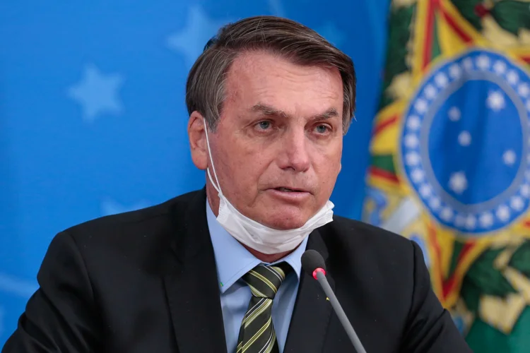 Coronavírus: presidente disse que é necessário uma "carga pesada" de conscientização na população (Carolina Antunes/PR/Flickr)