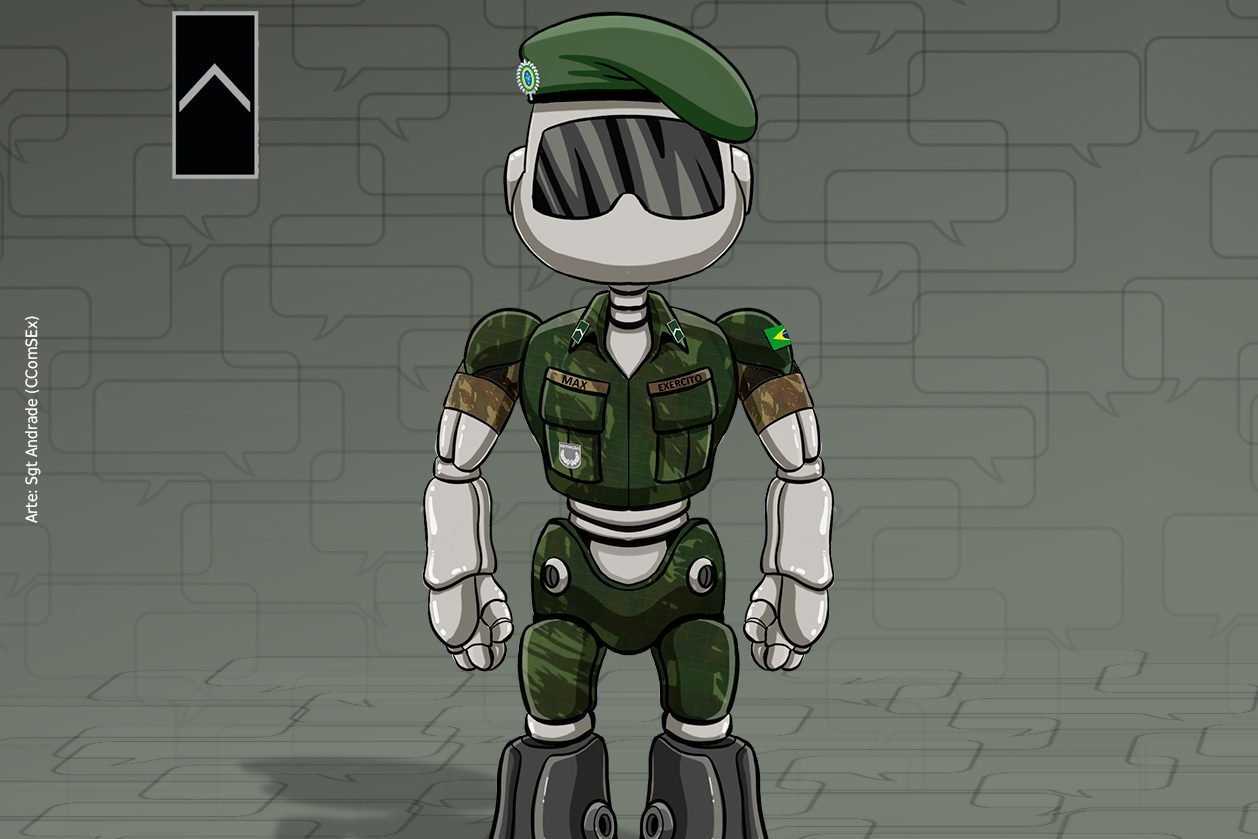 Após um ano, robô do exército integra efetivo profissional