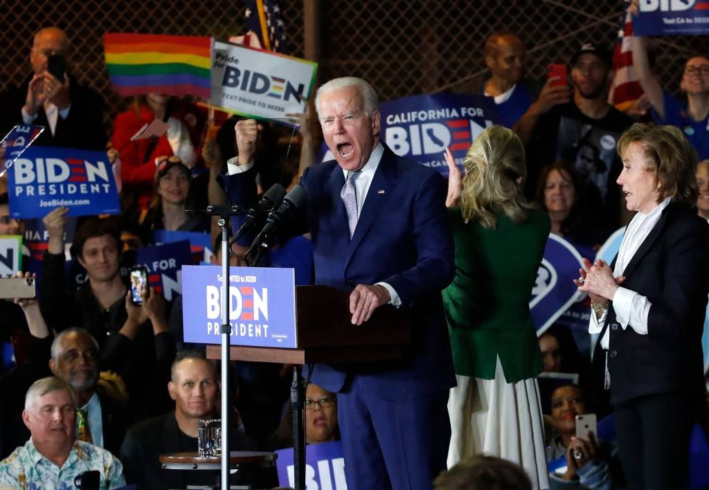 Joe Biden vence primária do Partido Democrata no Alasca