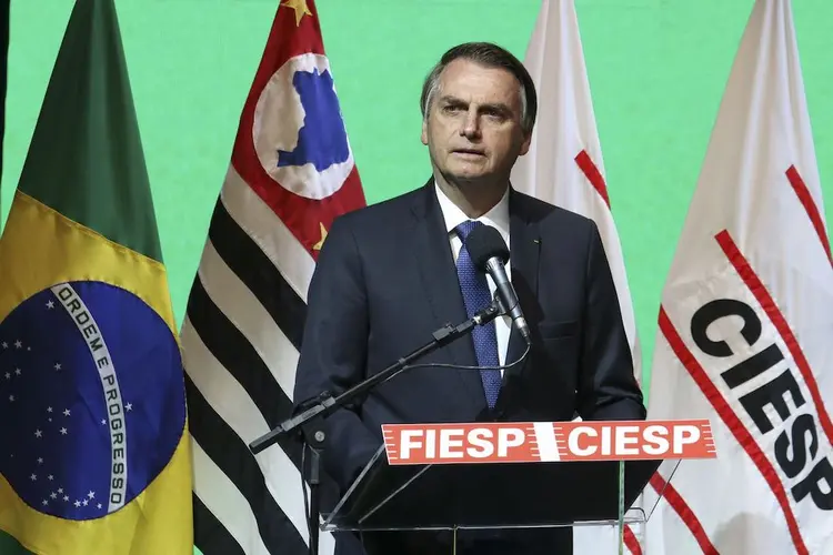 Bolsonaro na Fiesp em fevereiro: presidente vai novamente à instituição nesta quinta-feira, 5 (Carolina Antunes/Presidência da República/Flickr)