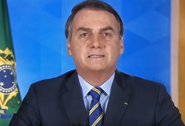 Bolsonaro pronunciamento (TV Brasil/Reprodução)