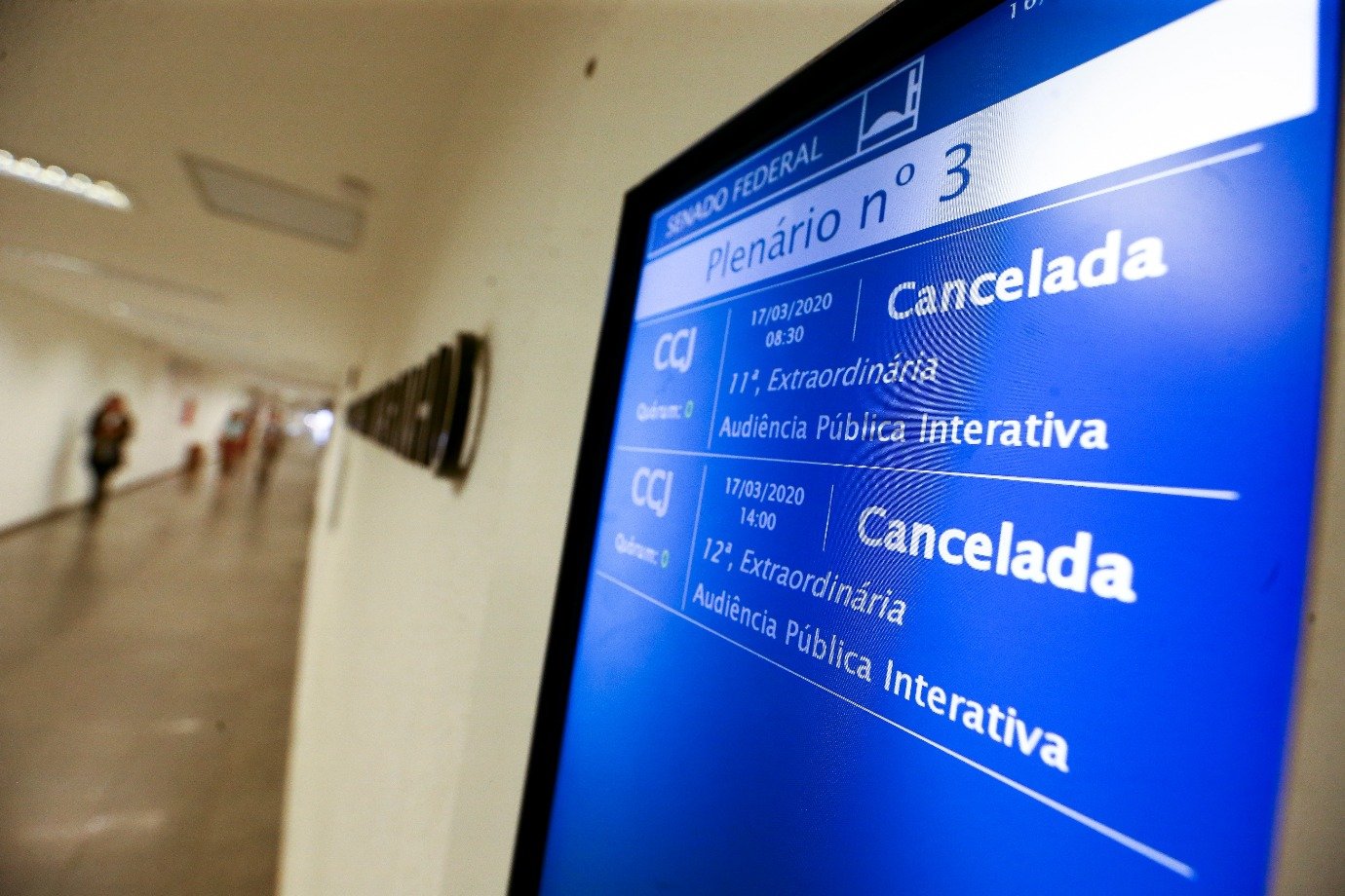 Congresso Nacional cancela sessão conjunta desta terça