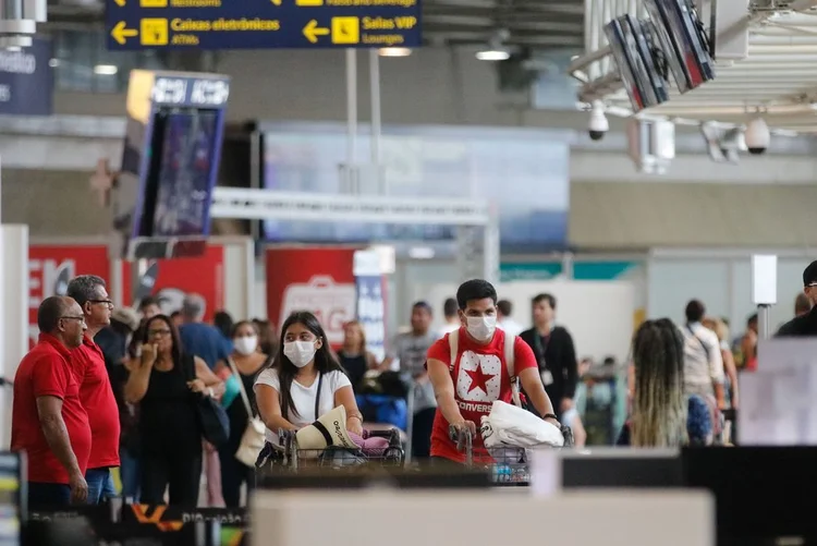 Aeroporto do Galeão: Witzel tentou impedir voos no estado do RJ, mas foi barrado pela Infraero (Fernando Frazão/Agência Brasil)
