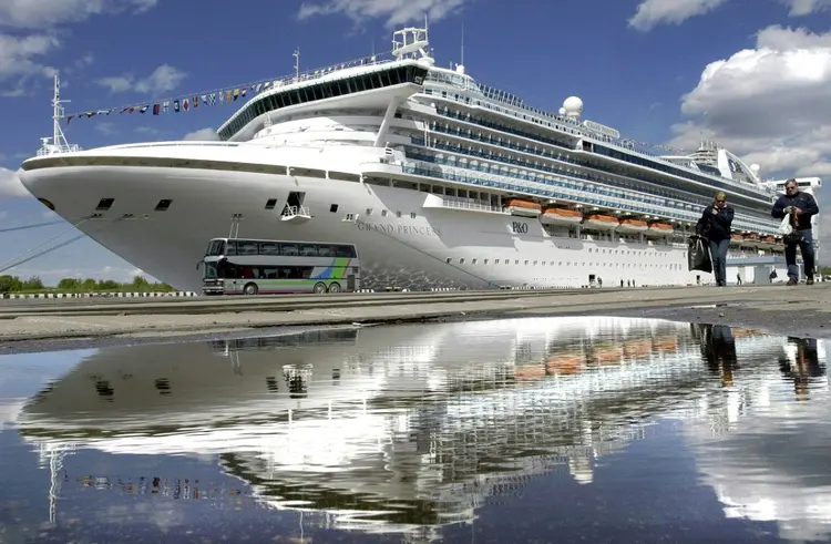 Grand Princess: navio nos EUA é mais um exemplo de como o mercado de cruzeiros está sendo afetado pelo coronavírus (AFP/AFP)