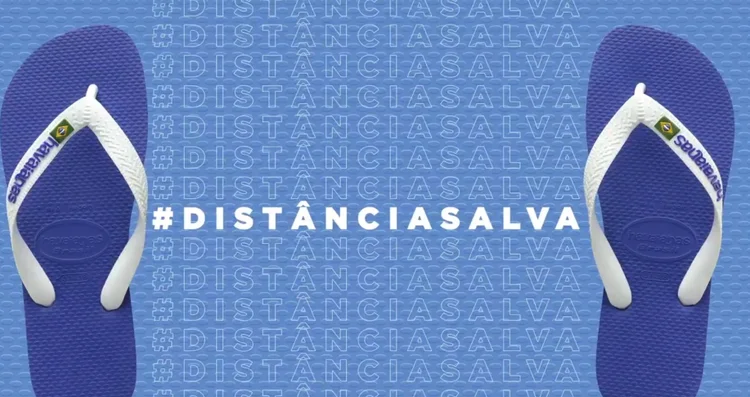 Havaianas apoia campanha  (Havaianas/Twitter/Reprodução)