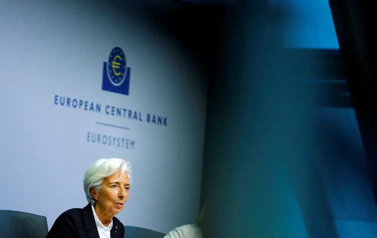 Christine Lagarde: presidente do Banco Central Europeu (Ralph Orlowski/File Photo/Reuters)