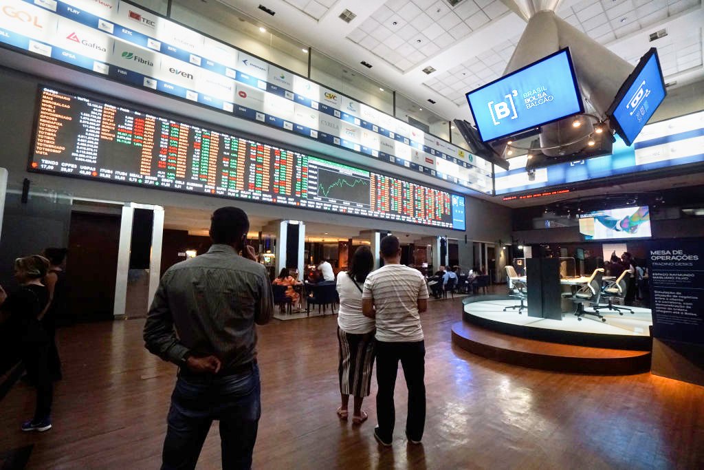 A bolsa brasileira B3: mercado de ações local sofre com as incertezas sobre o coronavírus (Cris Faga/Getty Images)
