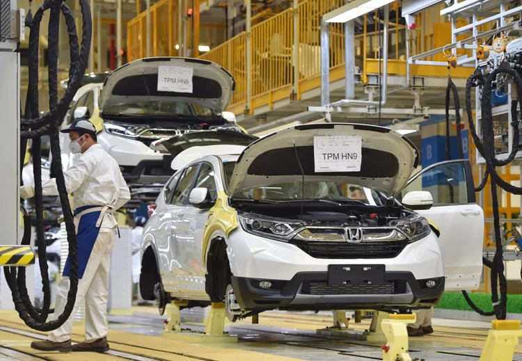 China: Wuhan é uma cidade industrial onde grupos internacionais estão instalados, principalmente automobilístico (Visual China Group/Getty Images)