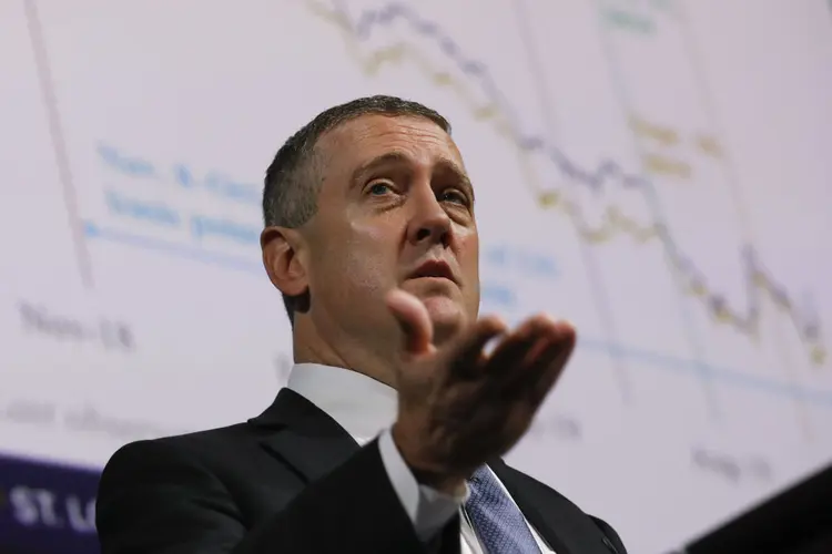 EUA: Bullard comentou ainda que a inflação nos EUA está provando ser mais ampla e persistente do que se imaginava e que seu núcleo (Luke MacGregor/Getty Images)