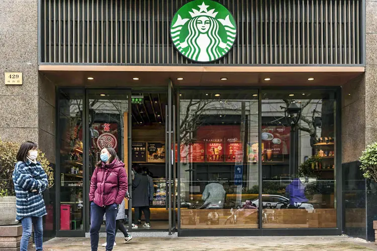 Starbucks: mudanças diante de pandemia (Qilai Shen/Getty Images)