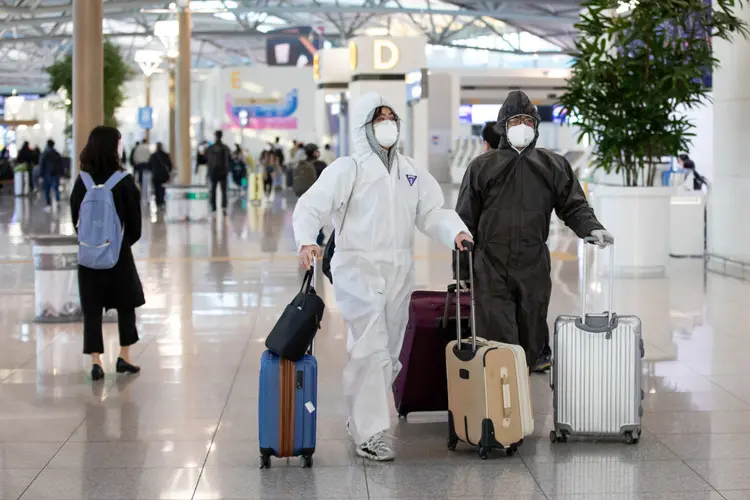 Coronavírus; aeroporto da Coreia do Sul (SeongJoon Cho/Getty Images)