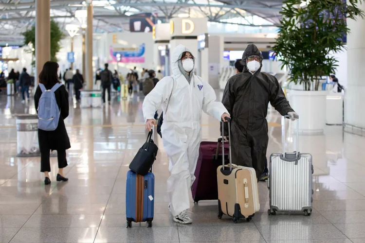 Coronavírus; aeroporto da Coreia do Sul (SeongJoon Cho/Getty Images)