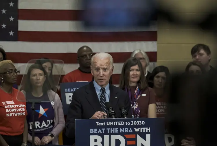 Joe Biden: ex-presidente deve sair vitorioso em Michigan (Matthew Hatcher/Getty Images)