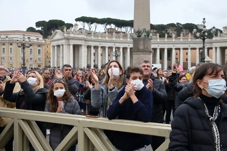 Coronavírus: Vaticano confirma primeiro caso da doença (Grzegorz Galazka/Archivio Grzegorz Galazka/Mondadori Portfolio/Getty Images)