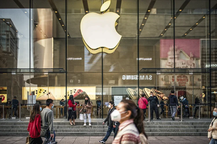 Loja da Apple: sindicato criado com 65 votos a favor, e 33, contra (Yifan Ding/Getty Images)