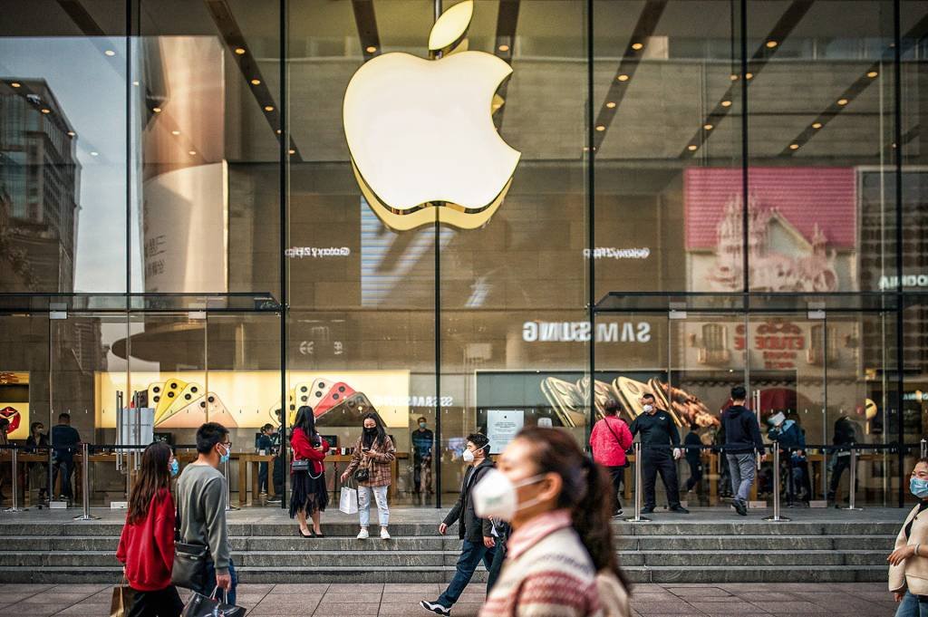 Loja da Apple: sindicato criado com 65 votos a favor, e 33, contra (Yifan Ding/Getty Images)