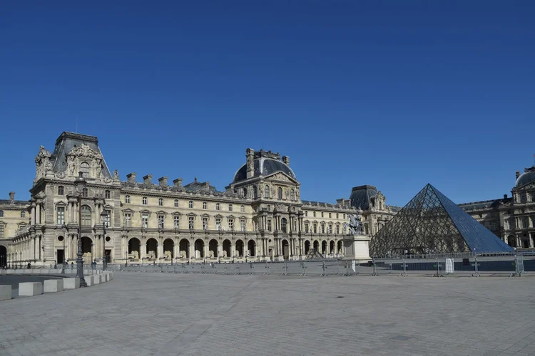 Coronavírus na França: lugares turísticos ficam desertos durante quarentena  (Stephane Cardinale/Getty Images)