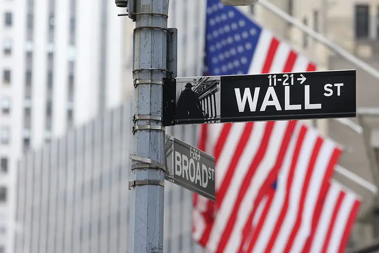 Wall Street: na cidade de Nova York são 11 casos confirmados (Tim Clayton/Corbis/Getty Images)