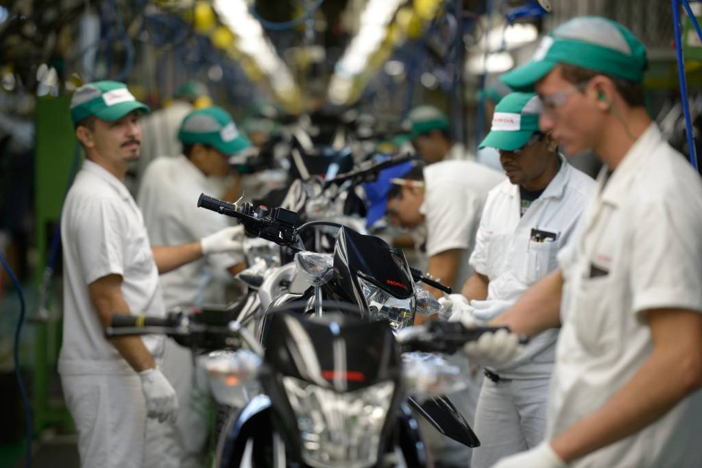 Honda suspende temporariamente fabricação de motos em Manaus