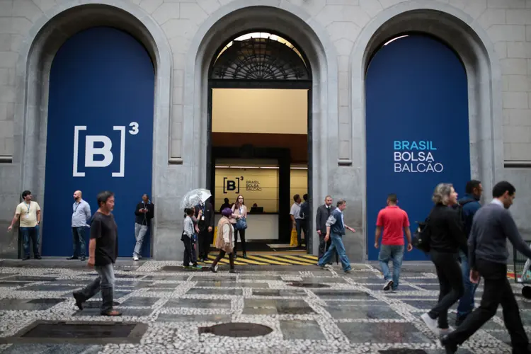A sede da bolsa brasileira, a B3: nova plataforma para negociação de títulos privados (Patricia Monteiro/Bloomberg/Getty Images)