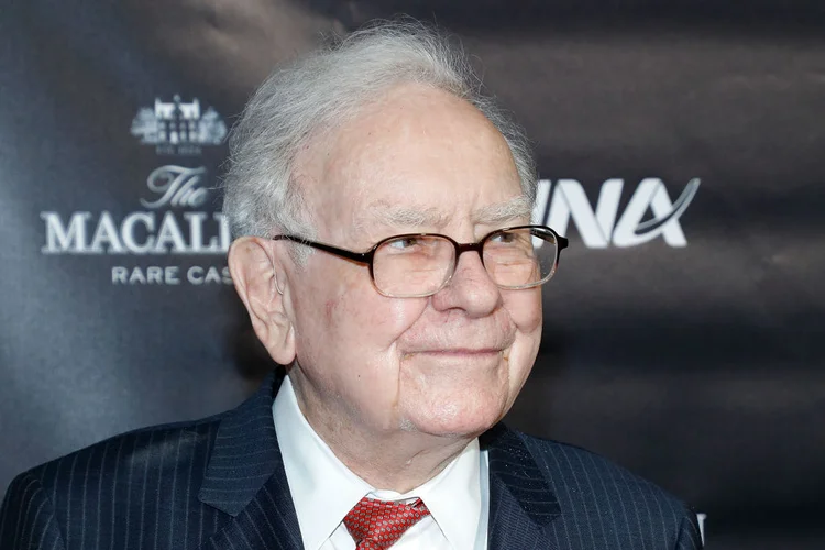 O lendário investidor americano Warren Buffett:  (Taylor Hil/Getty Images)