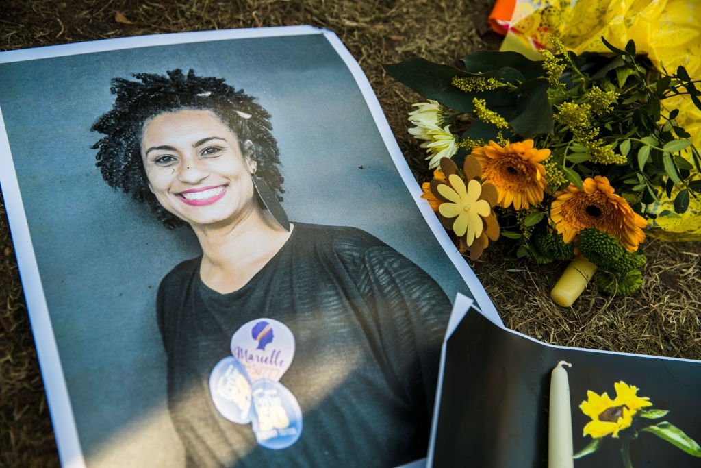 Marielle: vereadora foi assassinada no Rio de Janeiro em março de 2018 (Emmanuele Contini/NurPhoto/Getty Images)