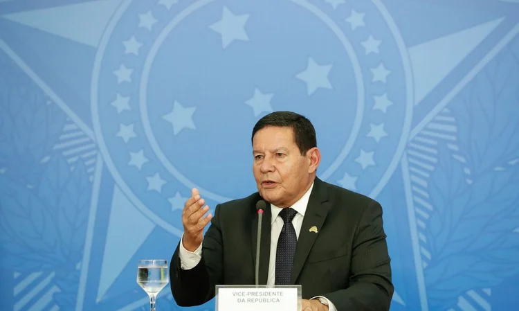 Apesar das críticas, Mourão disse esperar que Bolsonaro não demita Mandetta (Alan Santos/PR/Flickr)