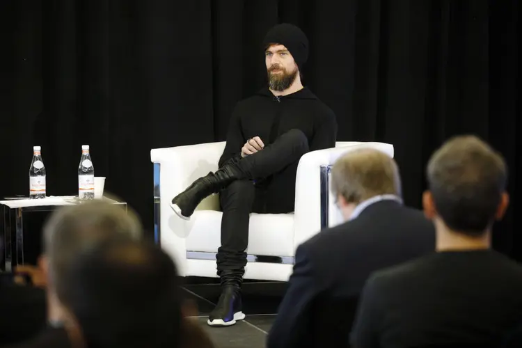 Jack Dorsey: CEO do Twitter afirma que não usa produtos do Facebook. Nenhum deles. (Cole Burston/Bloomberg via Getty Images/Getty Images)