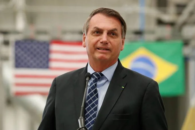 Jair Bolsonaro: presidente decidiu fechar fronteiras como medida de contenção à disseminação do Covid-19 (Palácio do Planalto/Flickr)