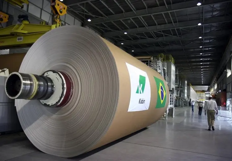 Fábrica da Klabin: empresa de papel e celulose divulga balanço nesta manhã | Foto: Divulgação (Klabin/Divulgação)