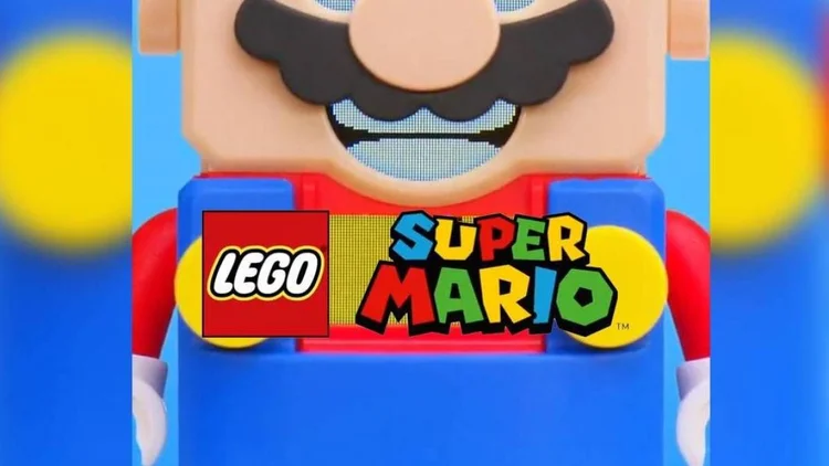 Super Mario: o anúncio veio no 'Dia do Mário', 10 de março (Lego/Nintendo/Divulgação)