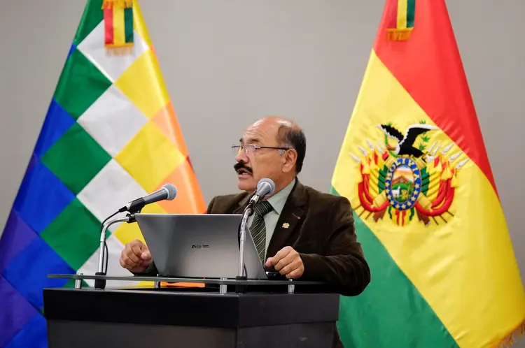 Anibal Cruz: Ministro da Saúde da Bolívia (David Mercado/Reuters)