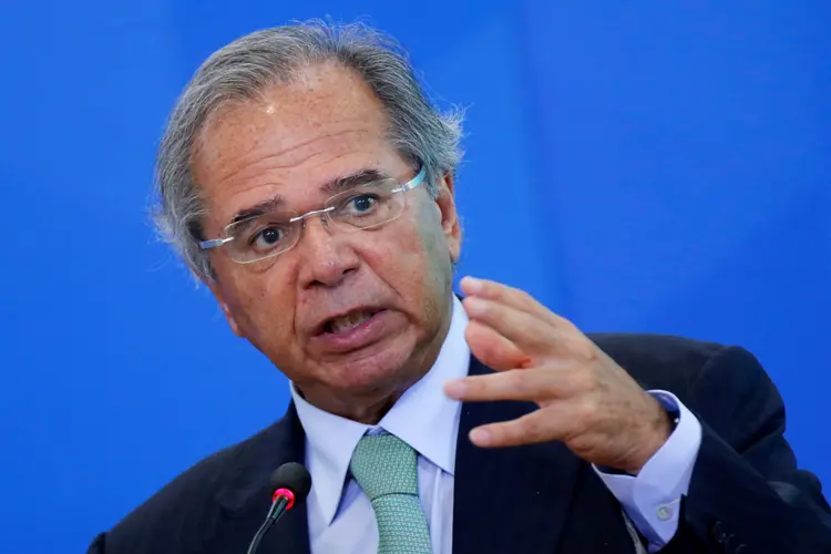 Paulo Guedes: ministro afirmou que o crescimento do primeiro ano foi dentro do previsto pela Economia no início da gestão (Adriano Machado/Reuters)