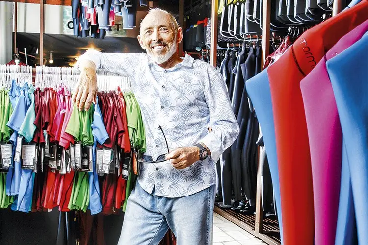 Marco Aurélio Raymundo, da Mormaii: foco no espírito da marca (Eduardo Marques/Tempo Editorial/Divulgação)