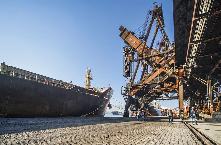 Porto de Santos: novos tratados comerciais devem ampliar as exportações brasileiras  (Leandro Fonseca/Exame)