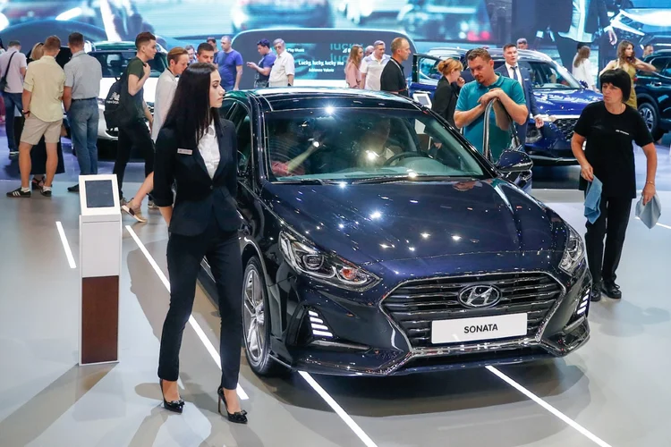 Salão do automóvel de São Paulo: custos podem variar de R$ 1 milhão a R$ 20 milhões para as marcas (Artyom Geodakyan\TASS/Getty Images)