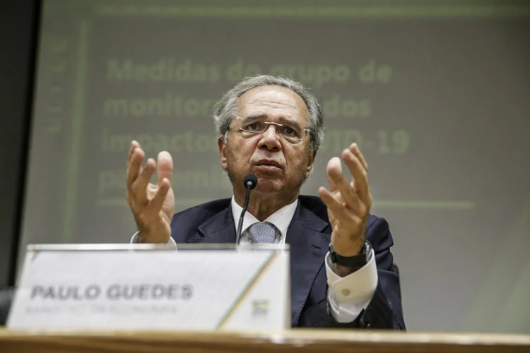 Guedes (Albino Oliveira - ASCOM/Ministério da Economia/Divulgação)