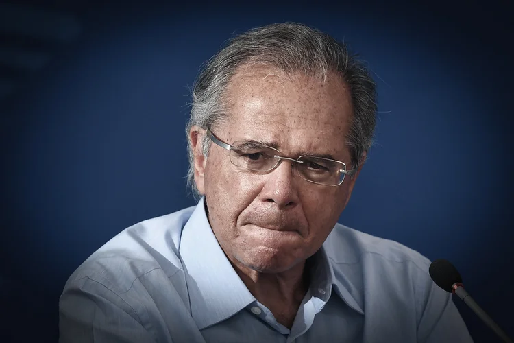 Paulo Guedes: mercado tem saudades de quando o ministro da Economia era soberano em pautas econômicas do governo (EVARISTO SA/AFP)