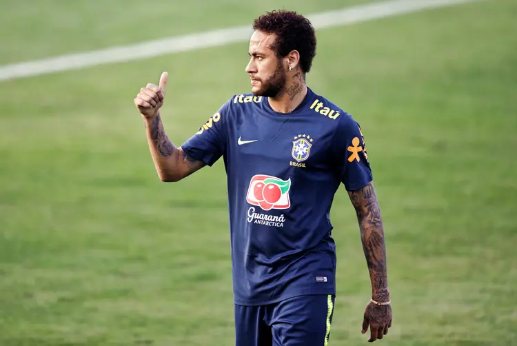 Neymar: jogador liderou o Brasil na conquista da medalha de ouro em 2016 (Ricardo Moraes/Reuters)