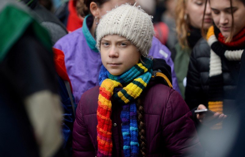 Combatam coronavírus e crise climática simultaneamente, diz Greta Thunberg