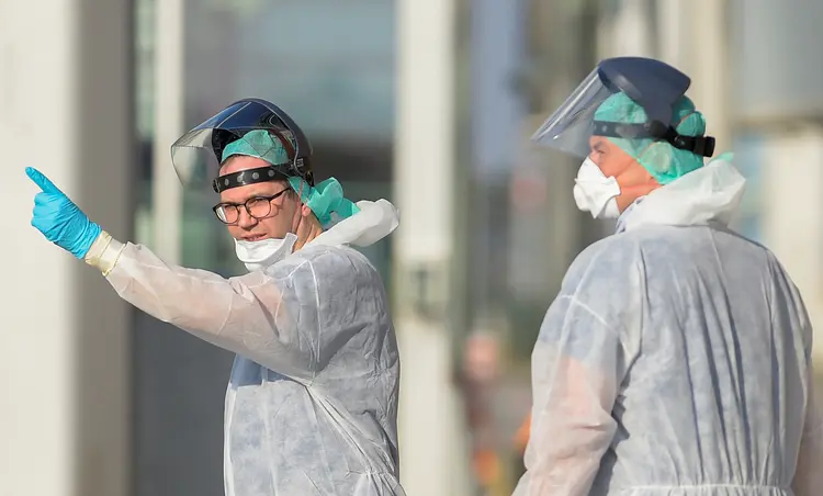 Coronavírus: Alemanha registra 1.017 mortes (Matthias Rietschel/Reuters)