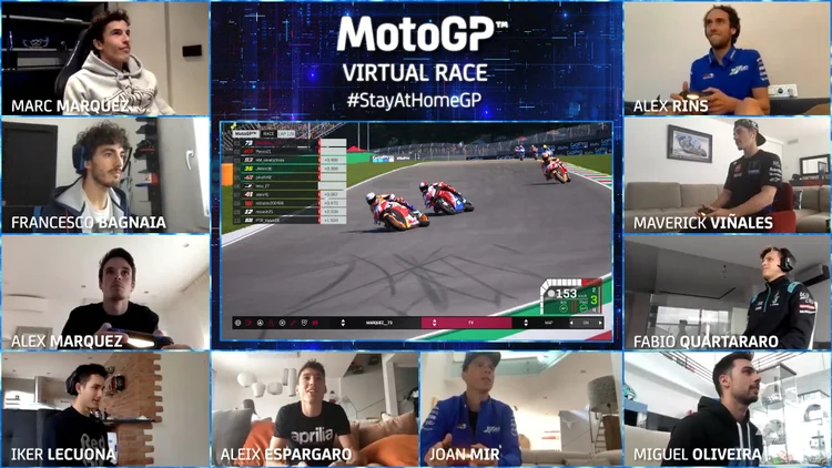 Competição de videogame com participantes jogando de casa: e-sports em tempos de quarentena (Divulgação/Reuters)