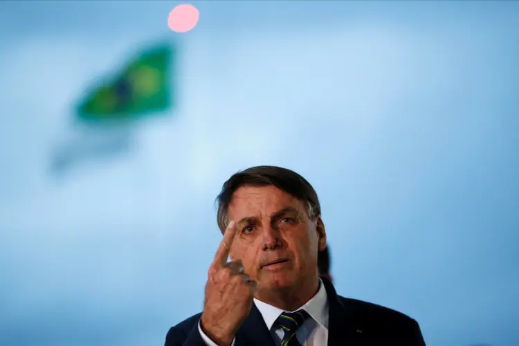 Bolsonaro: "Política boa é com investimento privado. Aprendi rápido com Paulo Guedes" (Ueslei Marcelino/Reuters)