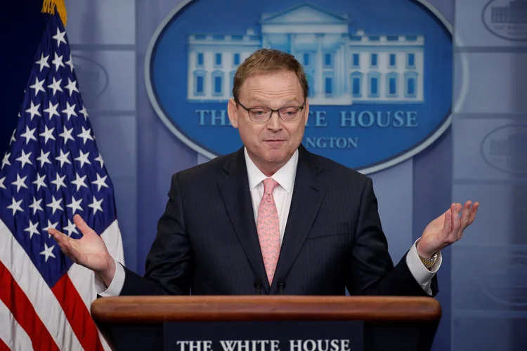 Kevin Hassett, assessor do presidente Donald Trump (Jonathan Ernst/Reuters)