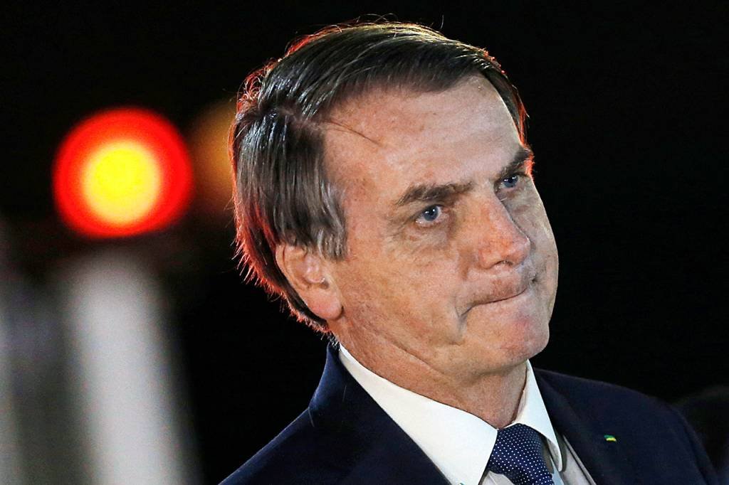 Jair Bolsonaro: "Ninguém tá fora, vamos conversar com todo mundo. Precipita-se quem acha que eu tô negociando 5G com quem quer que seja em troca disso ou aquilo, não existe negociação" (Adriano Machado/Reuters)