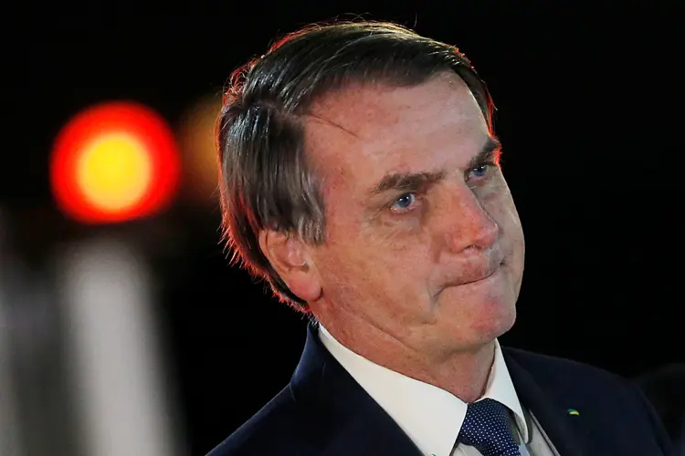 Bolsonaro: com suspeita de covid-19, presidente despachou com 6 ministros ontem (Adriano Machado/Reuters)