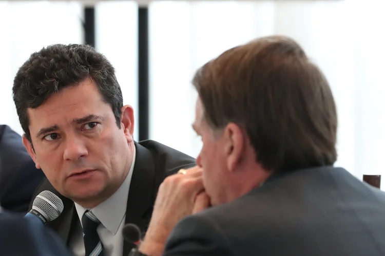 Moro: Bolsonaro exonera Maurício Valeixo do cargo de diretor-geral da Polícia Federal (Marcos Corrêa/PR/Flickr)