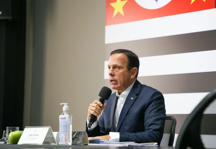 Doria: governador vai anunciar nesta quarta (22) plano para reabrir São Paulo (Governo do Estado de São Paulo/Flickr)