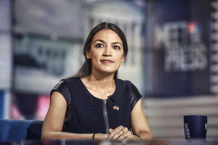 Alexandria Ocasio-Cortez: o mérito de ter colocado o debate sobre concentração na agenda pública
 (William B. Plowman/NBC/Getty Images)